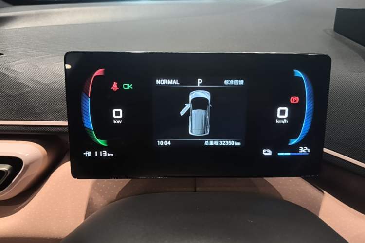 Used BYD Seagull 2023 Free Edition Instrument Cluster