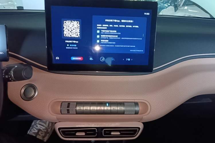 Used BYD Seagull 2023 Active Version Audio And AC Panel