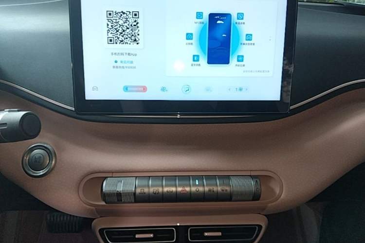 Used BYD Seagull 2023 Flying Edition Audio And AC Panel