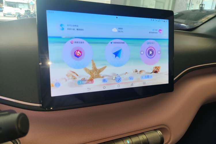 Used BYD Seagull 2023 Free Edition Audio And AC Panel