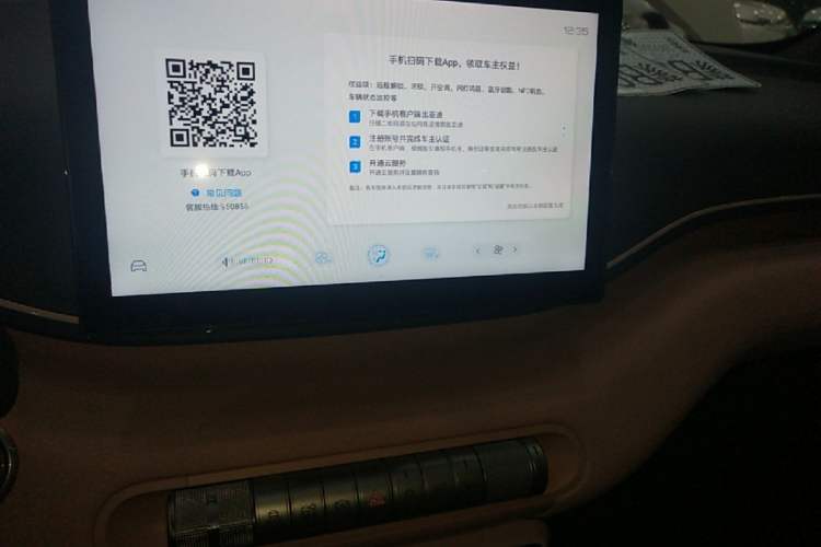 Used BYD Seagull 2023 Free Edition Audio And AC Panel