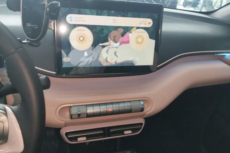 Used BYD Seagull 2023 Flying Edition Audio And AC Panel