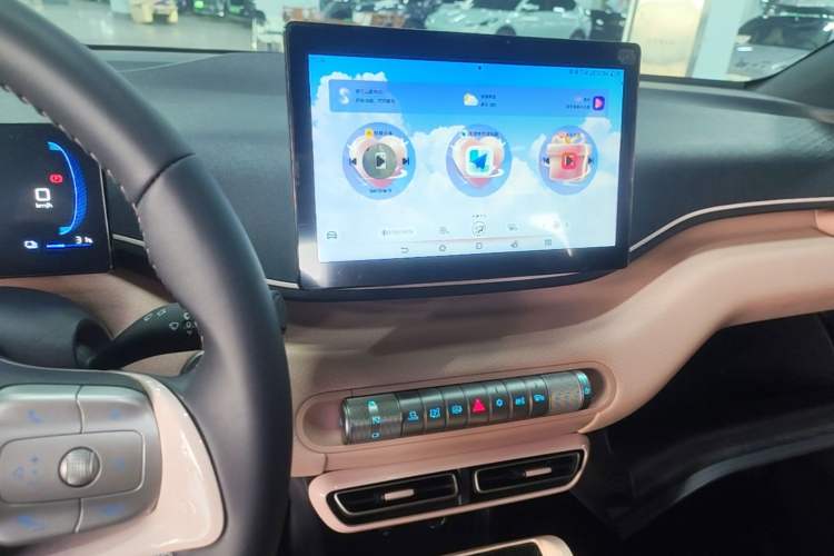 Used BYD Seagull 2023 Flying Edition Audio And AC Panel