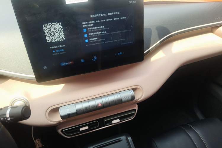 Used BYD Seagull 2023 Free Edition Audio And AC Panel