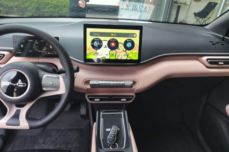 Used BYD Seagull 2023 Active Version Audio And AC Panel