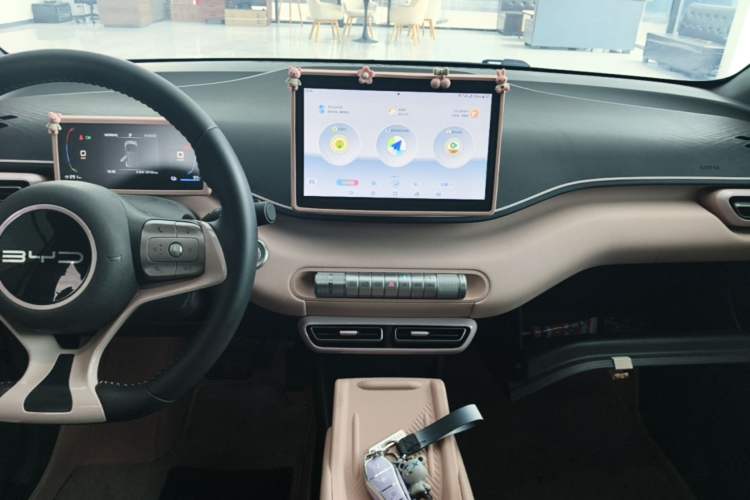 Used BYD Seagull 2023 Free Edition Audio And AC Panel