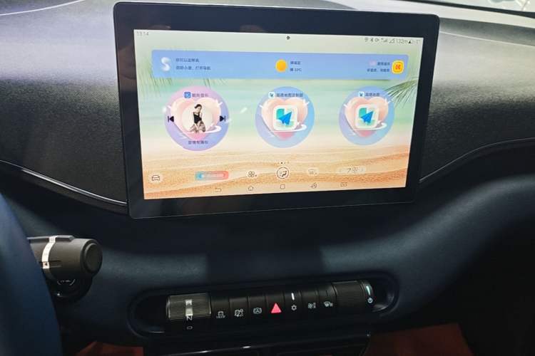 Used BYD Seagull 2023 Flying Edition Audio And AC Panel