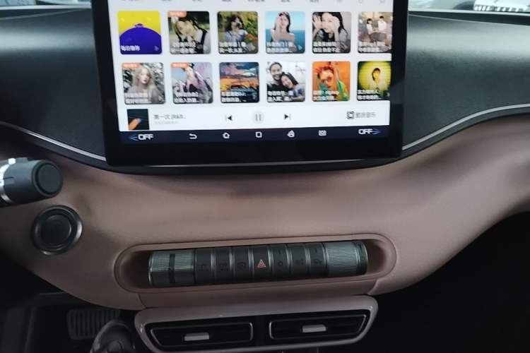 Used BYD Seagull 2023 Free Edition Audio And AC Panel