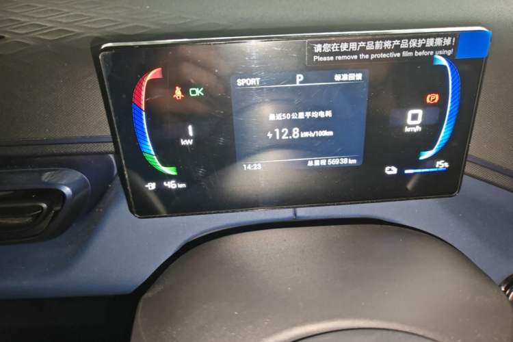 Used BYD Seagull 2023 Free Edition Instrument Cluster