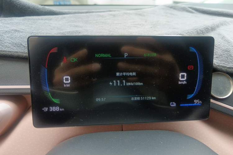 Used BYD Seagull 2023 Flying Edition Instrument Cluster