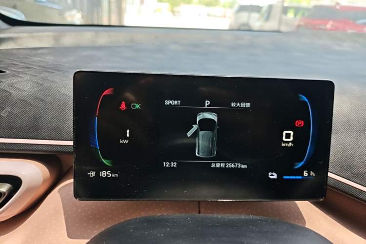 Used BYD Seagull 2023 Active Version Instrument Cluster