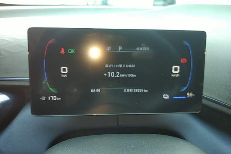 Used BYD Seagull 2023 Free Edition Instrument Cluster