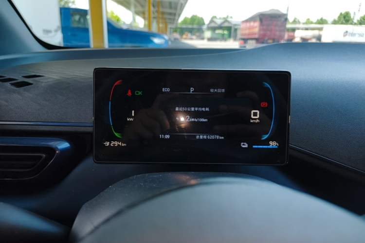 Used BYD Seagull 2023 Active Version Instrument Cluster