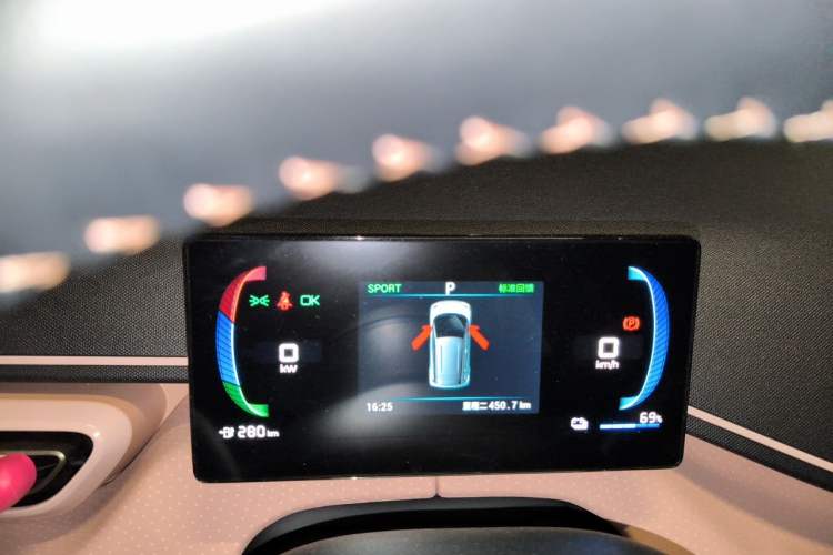 Used BYD Seagull 2023 Flying Edition Instrument Cluster