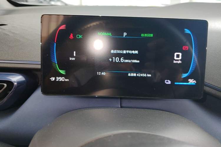 Used BYD Seagull 2023 Flying Edition Instrument Cluster