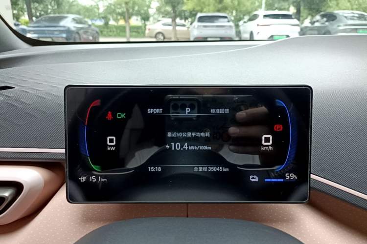 Used BYD Seagull 2023 Free Edition Instrument Cluster