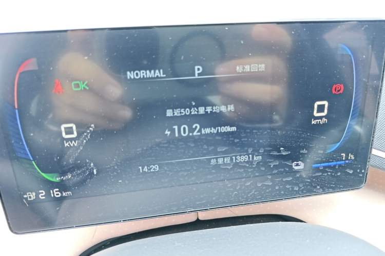 Used BYD Seagull 2023 Free Edition Instrument Cluster