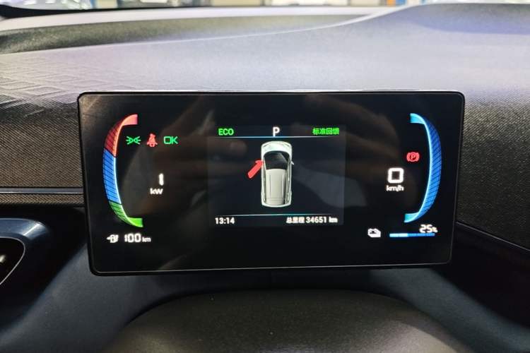 Used BYD Seagull 2023 Flying Edition Instrument Cluster