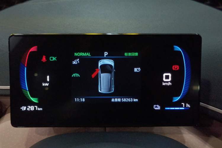Used BYD Seagull 2023 Flying Edition Instrument Cluster
