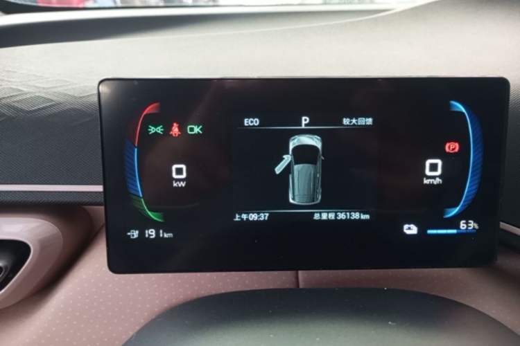Used BYD Seagull 2023 Active Version Instrument Cluster