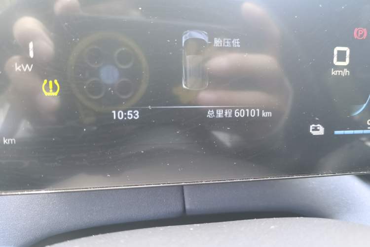 Used BYD Seagull 2023 Active Version Odometer Close Up