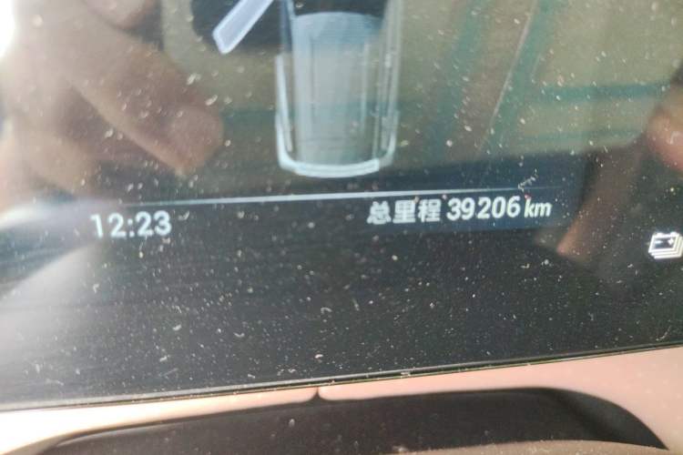 Used BYD Seagull 2023 Active Version Odometer Close Up