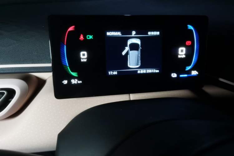 Used BYD Seagull 2023 Active Version Odometer Close Up