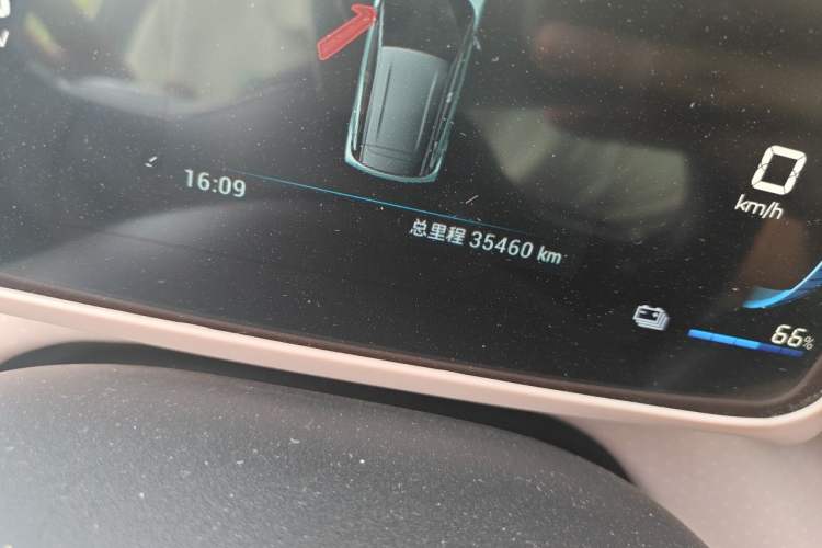 Used BYD Seagull 2023 Flying Edition Odometer Close Up