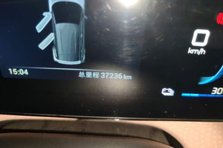 Used BYD Seagull 2023 Free Edition Odometer Close Up