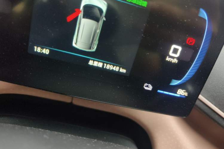 Used BYD Seagull 2023 Flying Edition Odometer Close Up