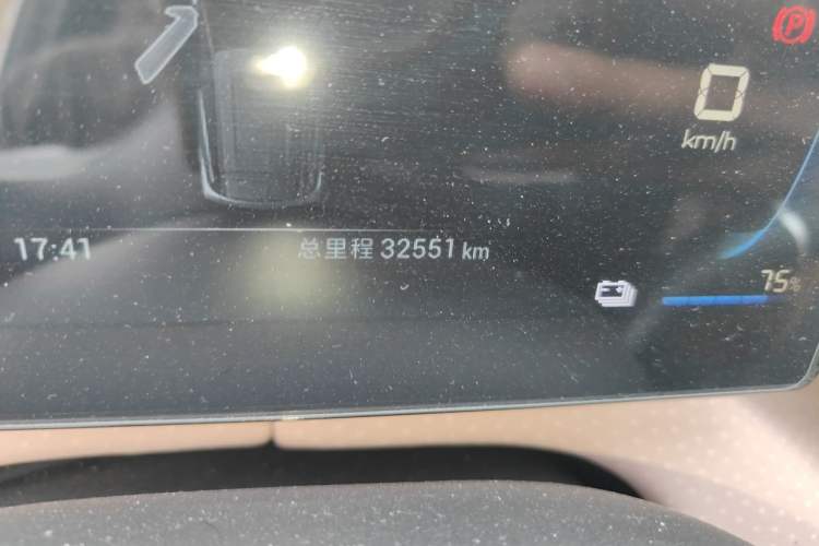 Used BYD Seagull 2023 Active Version Odometer Close Up