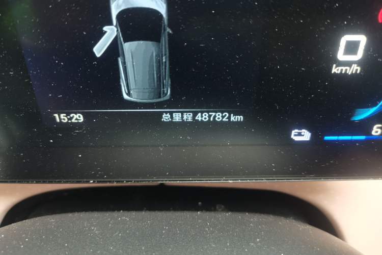 Used BYD Seagull 2023 Active Version Odometer Close Up
