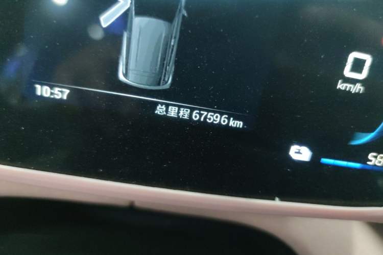 Used BYD Seagull 2023 Free Edition Odometer Close Up