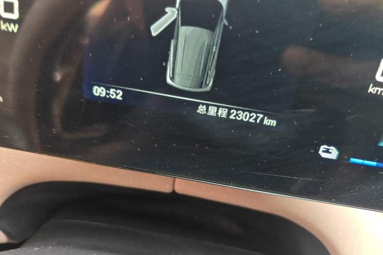 Used BYD Seagull 2023 Free Edition Odometer Close Up