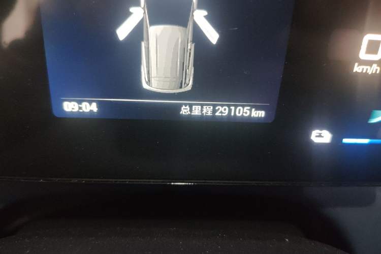 Used BYD Seagull 2023 Free Edition Odometer Close Up