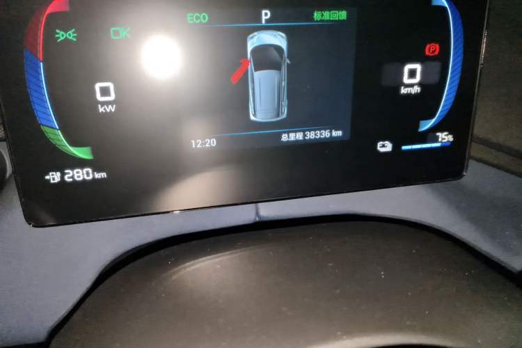 Used BYD Seagull 2023 Flying Edition Odometer Close Up