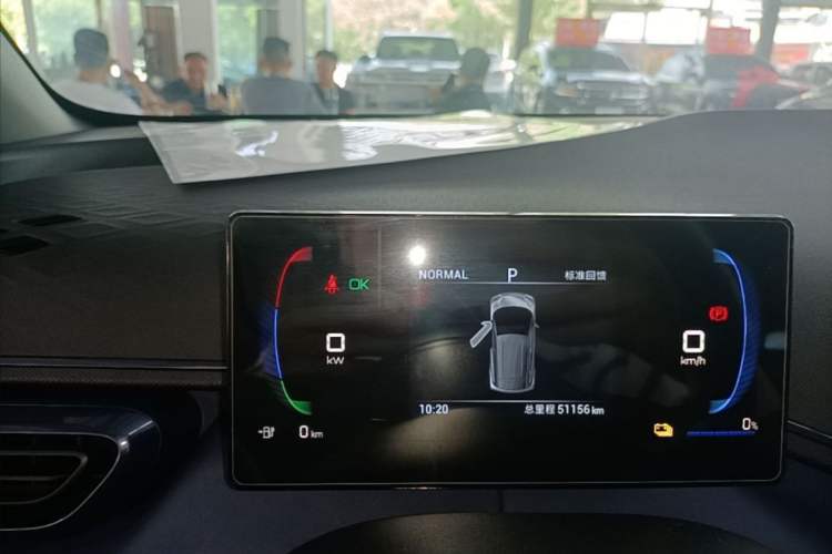 Used BYD Seagull 2023 Free Edition Odometer Close Up