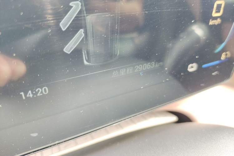 Used BYD Seagull 2023 Free Edition Odometer Close Up