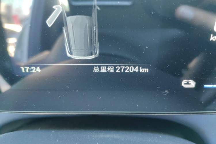 Used BYD Seagull 2023 Active Version Odometer Close Up