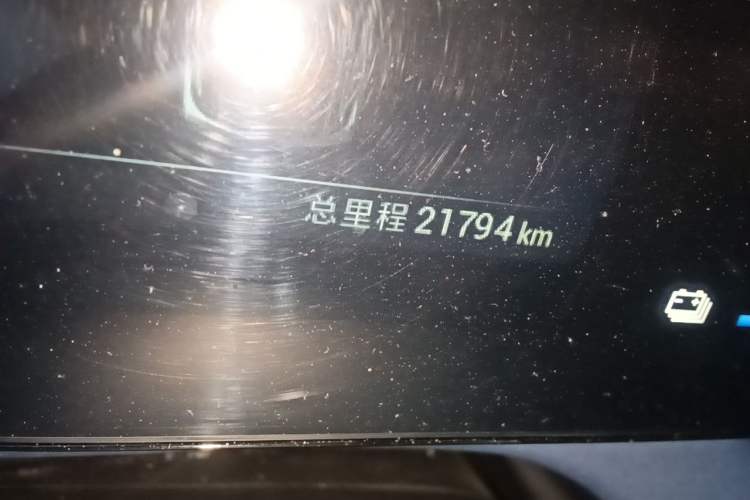 Used BYD Seagull 2023 Free Edition Odometer Close Up