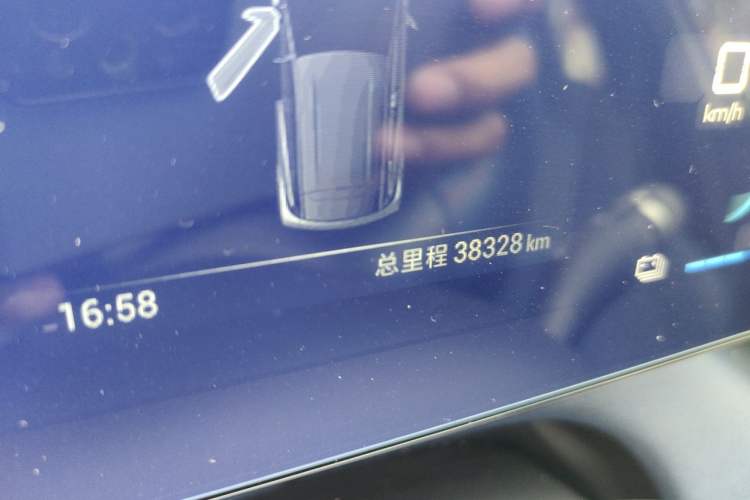 Used BYD Seagull 2023 Free Edition Odometer Close Up