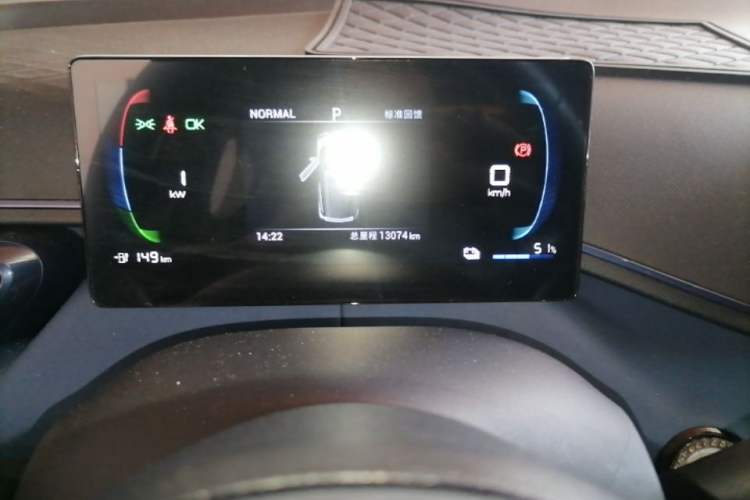 Used BYD Seagull 2023 Free Edition Odometer Close Up