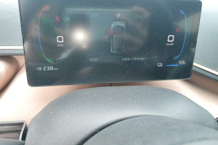 Used BYD Seagull 2023 Flying Edition Odometer Close Up