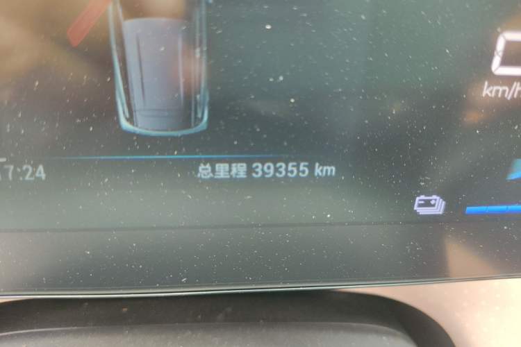 Used BYD Seagull 2023 Flying Edition Odometer Close Up