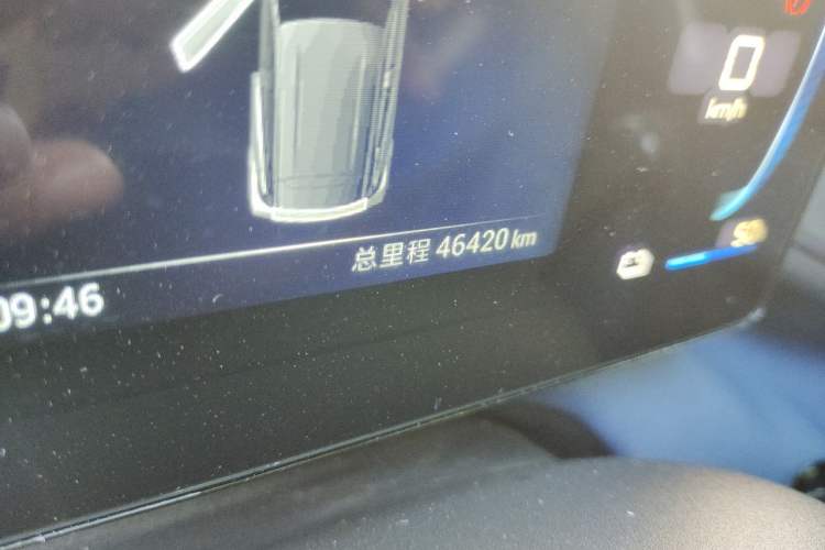 Used BYD Seagull 2023 Free Edition Odometer Close Up