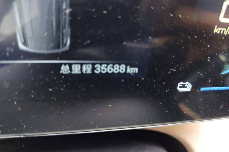 Used BYD Seagull 2023 Free Edition Odometer Close Up