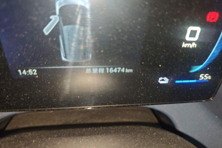 Used BYD Seagull 2023 Active Version Odometer Close Up