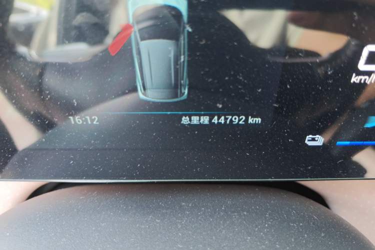 Used BYD Seagull 2023 Flying Edition Odometer Close Up