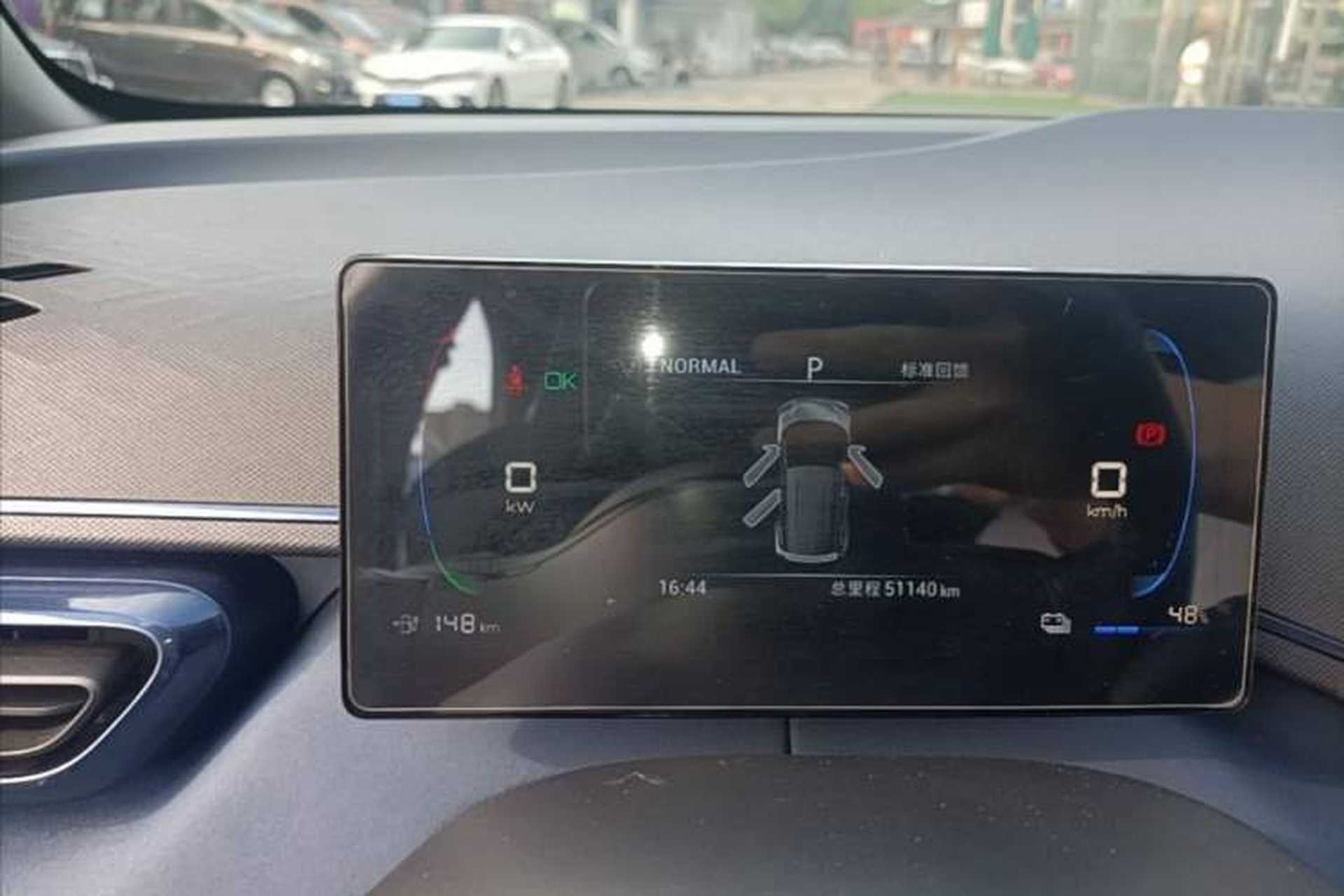 Used BYD Seagull 2023 Free Edition Odometer Close Up