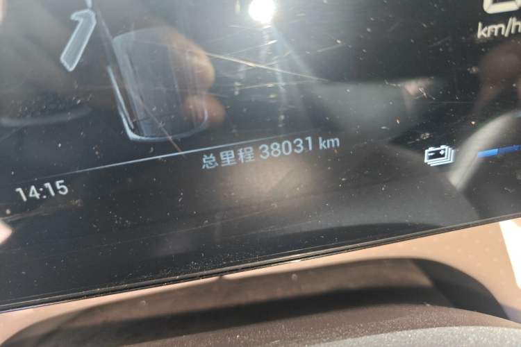 Used BYD Seagull 2023 Free Edition Odometer Close Up